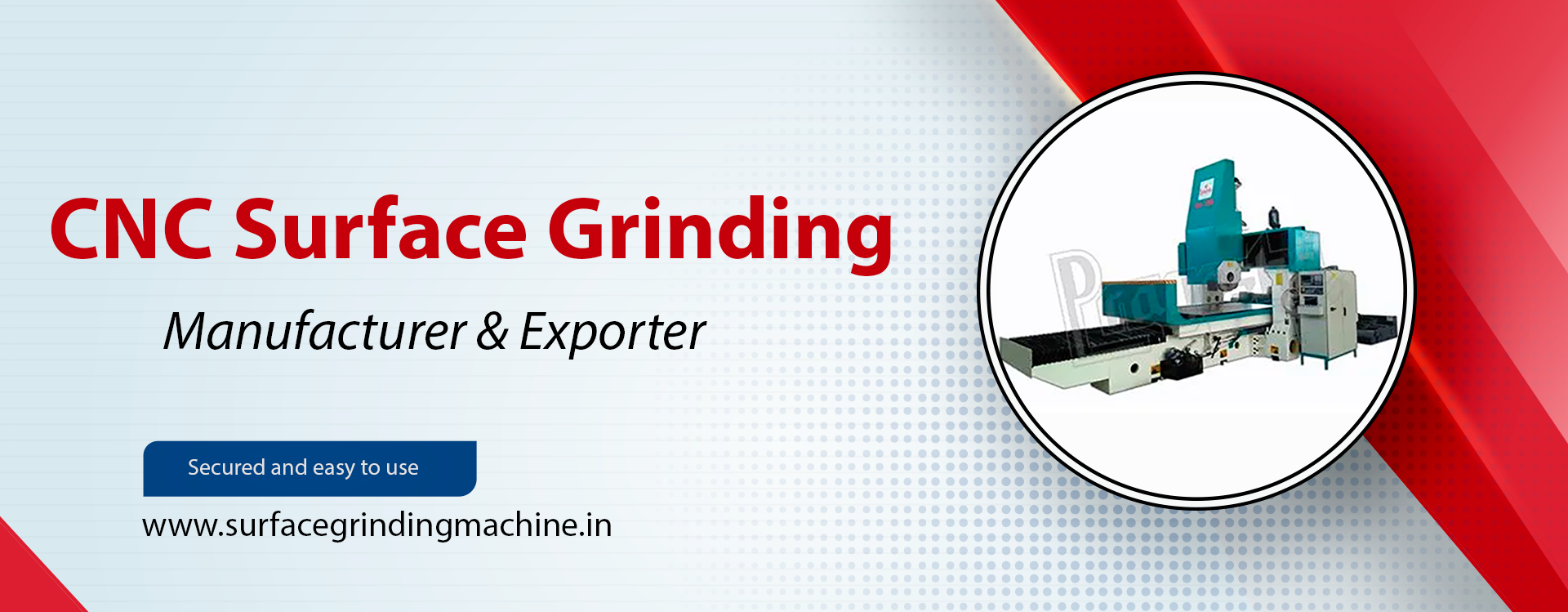 Surface Grinding Machine Manufacturer in India.